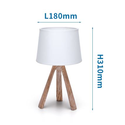 Aigostar - Bordslampa 1xE14/40W/230V