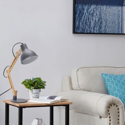 Aigostar - Bordslampa 1xE27/40W/230V