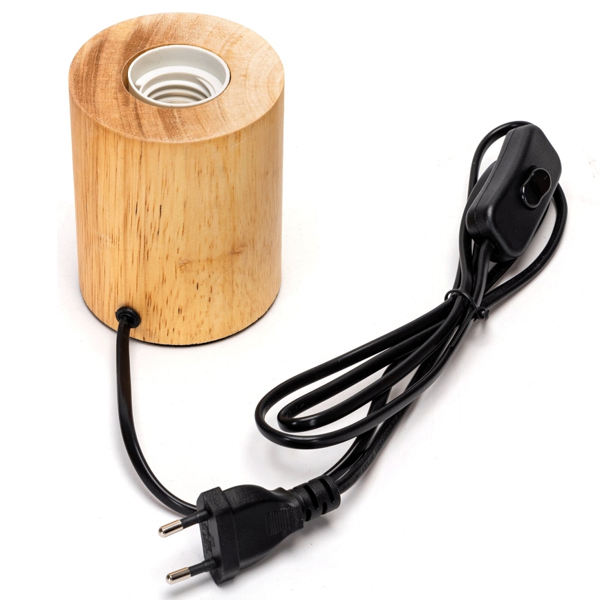 Aigostar - Bordslampa 1xE27/60W/230V beige