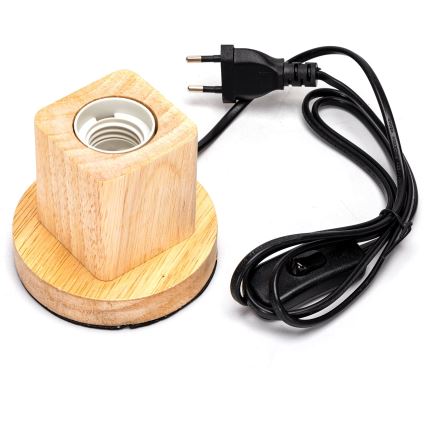 Aigostar - Bordslampa 1xE27/60W/230V gummiträd