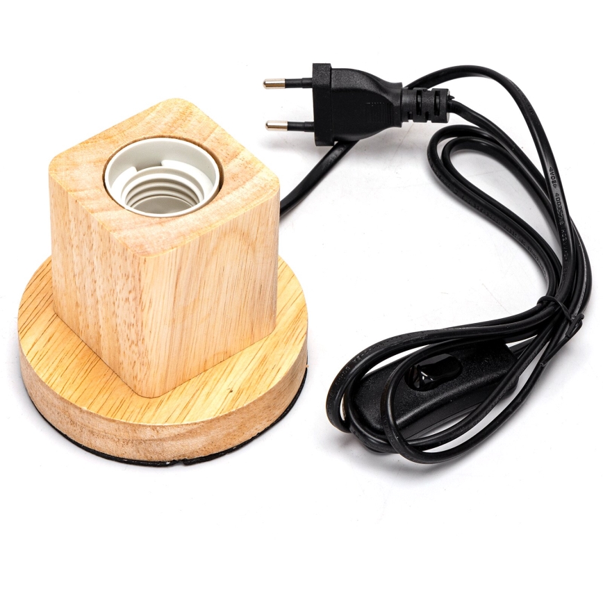 Aigostar - Bordslampa 1xE27/60W/230V gummiträd