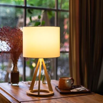 Aigostar - Bordslampa 1xE27/60W/230V tall