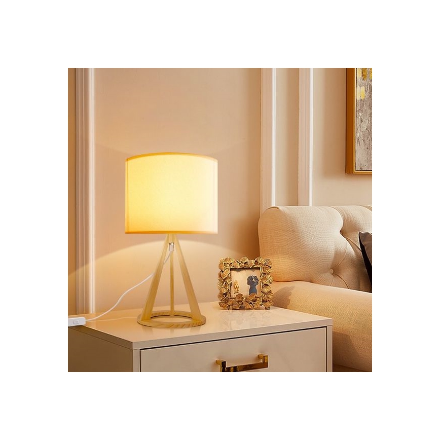 Aigostar - Bordslampa 1xE27/60W/230V tall