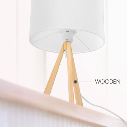 Aigostar - Bordslampa 1xE27/60W/230V tall