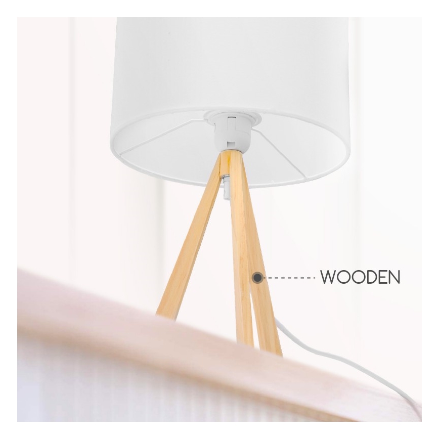 Aigostar - Bordslampa 1xE27/60W/230V tall