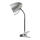 Aigostar -  Bordslampa med klämma 1xE27/11W/230V silver/skinande krom