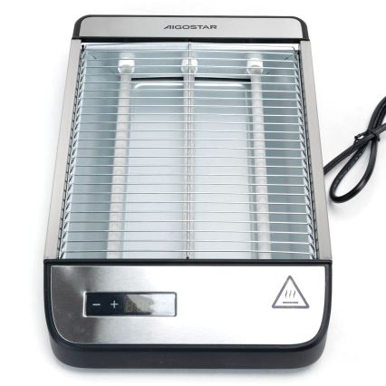 Aigostar - Brödrost 840-1000W/230V matt krom