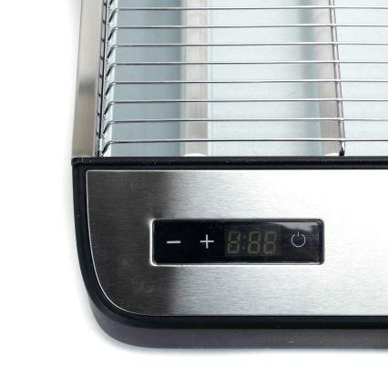 Aigostar - Brödrost 840-1000W/230V matt krom