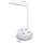 Aigostar - Dimbar LED-bordslampa med uttag och USB LED/4,6W/230V 3000/4000/6500K vit