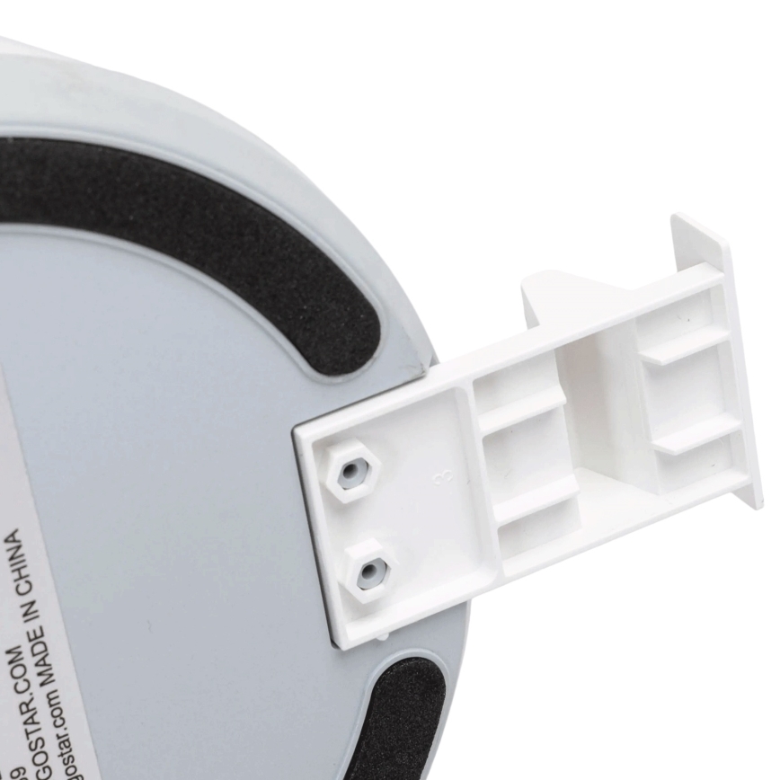 Aigostar - Dimbar LED-bordslampa med uttag och USB LED/4,6W/230V 3000/4000/6500K vit