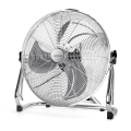 Aigostar - Golvfläkt 100W/230V skinande krom