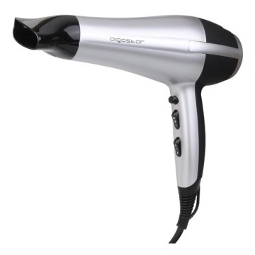 Aigostar - Hairdryer 2200W/230V silver/svart
