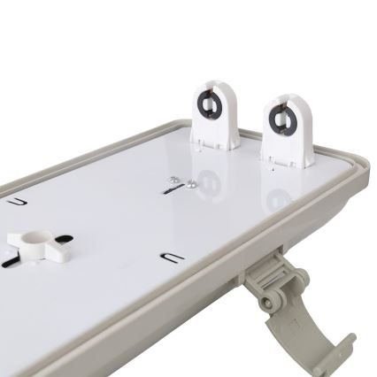 Aigostar - Heavy-duty fluorescent belysning T8 2xG13/20W/230V IP65