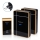 Aigostar - KIT 2x Plugin trådlös dörrklocka 230V/12V IP44 svart/koppar
