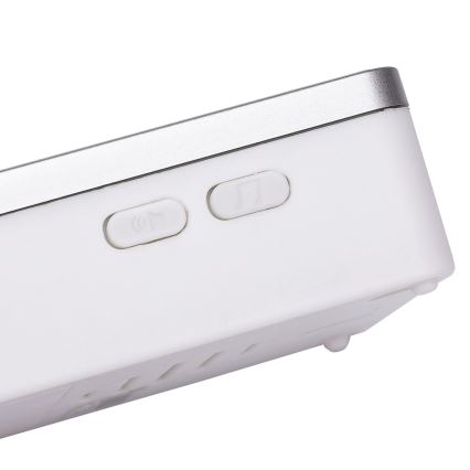 Aigostar - KIT 2x Trådlös dörrklocka 3xAA IP44 vit