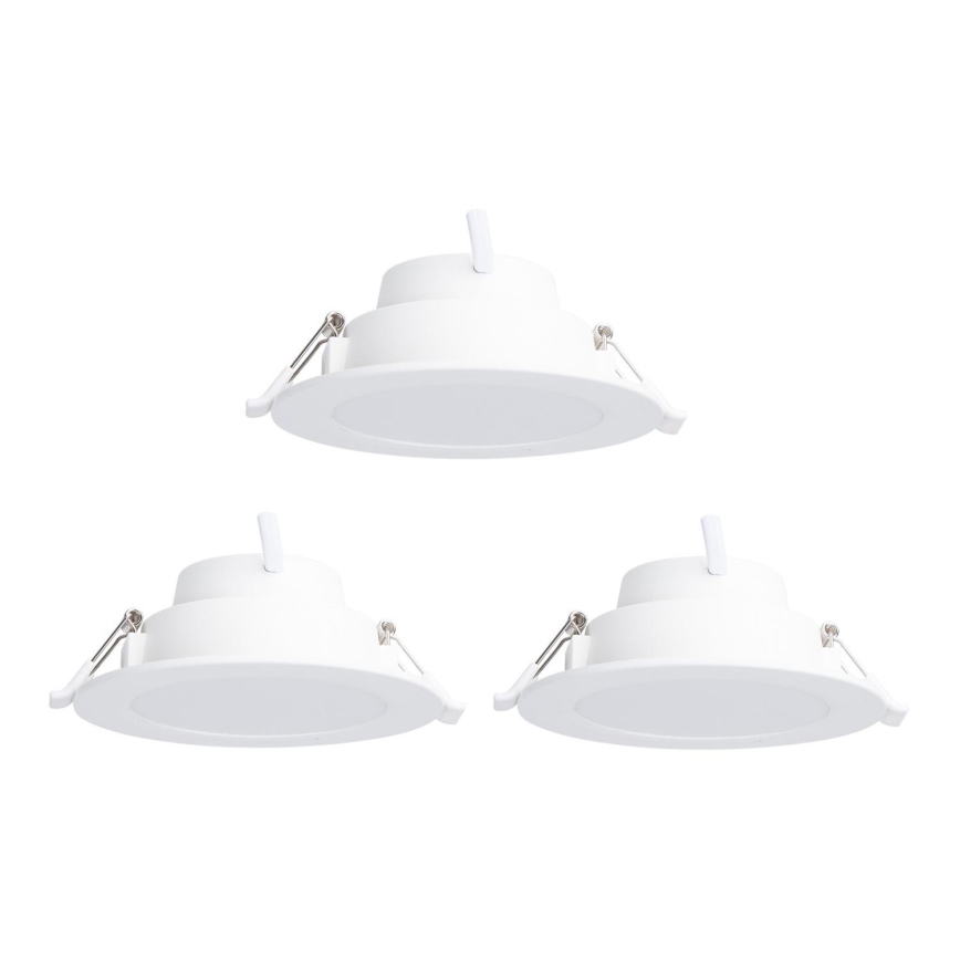 Aigostar - KIT 3 x LED RGB Ljusreglerad upphängd taklampa MESH LED/6W/230V 2700K-6500K diameter 11,5cm