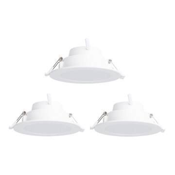 Aigostar - KIT 3 x LED RGBW Ljusreglerad upphängd taklampa MESH LED/6W/230V 2700K-6500K diameter 11,5cm