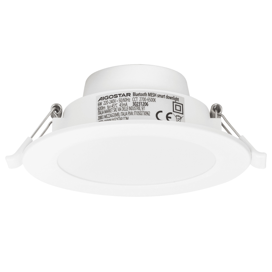Aigostar - KIT 3x LED Dimbar infälld belysning MESH LED/6W/230V 2700K-6500K diameter 11,5cm