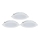 Aigostar - KIT 3x LED Dimbar infälld belysning MESH LED/15W/230V 2700K-6500K diameter 17cm
