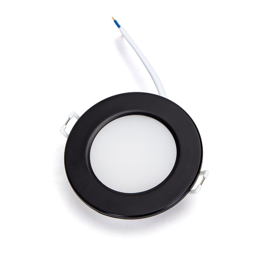 Aigostar - KIT 3x LED infälld lampa för utomhusbruk LED/4,8W/230V 6500K IP65 svart