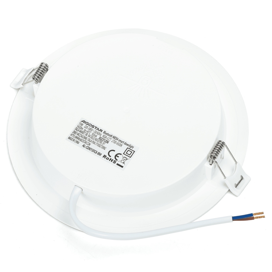 Aigostar - KIT 3x LED RGB Ljusreglerad upphängd taklampa MESH LED/15W/230V 2700K-6500K diameter 17cm