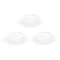 Aigostar - KIT 3x LED RGBW Ljusreglerad upphängd taklampa MESH LED/15W/230V 2700K-6500K diameter 17cm