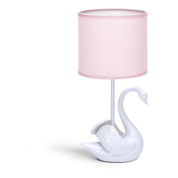 Aigostar - Lampa för barn 1xE14/40W/230V swan vit