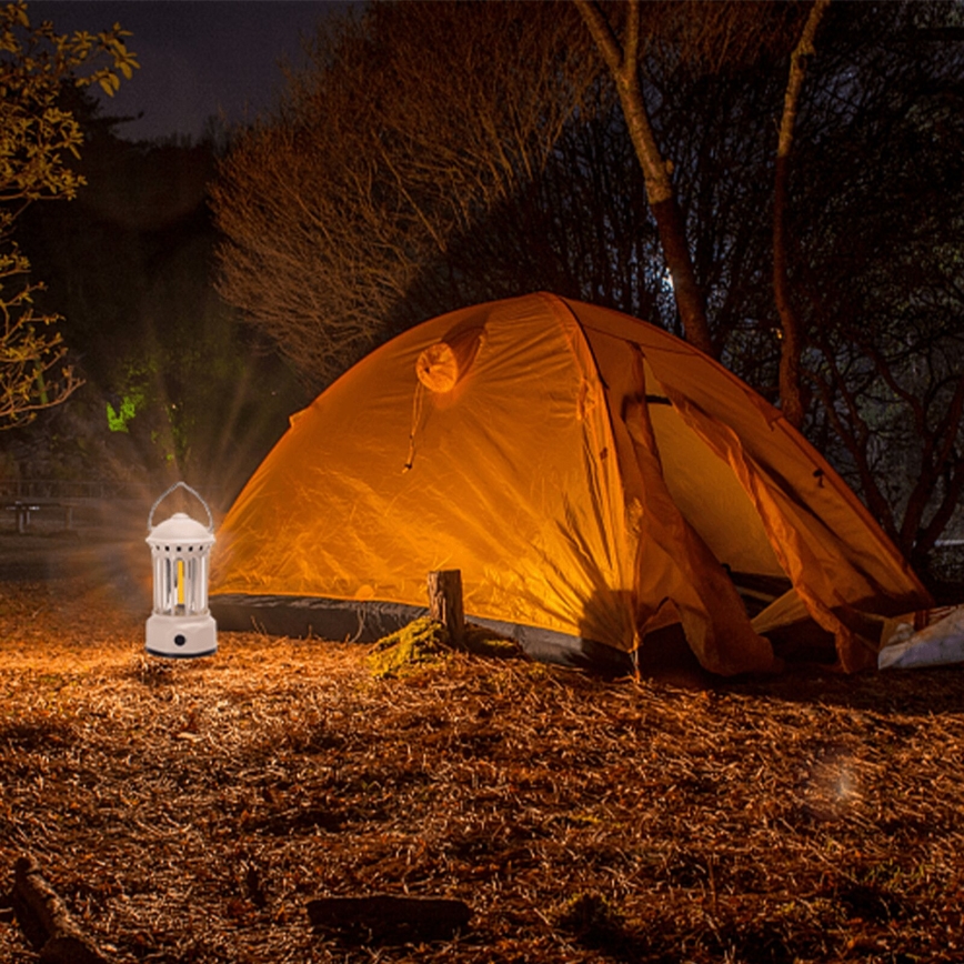 Aigostar - LED Bärbar camping lampa LED/3W/3xAA