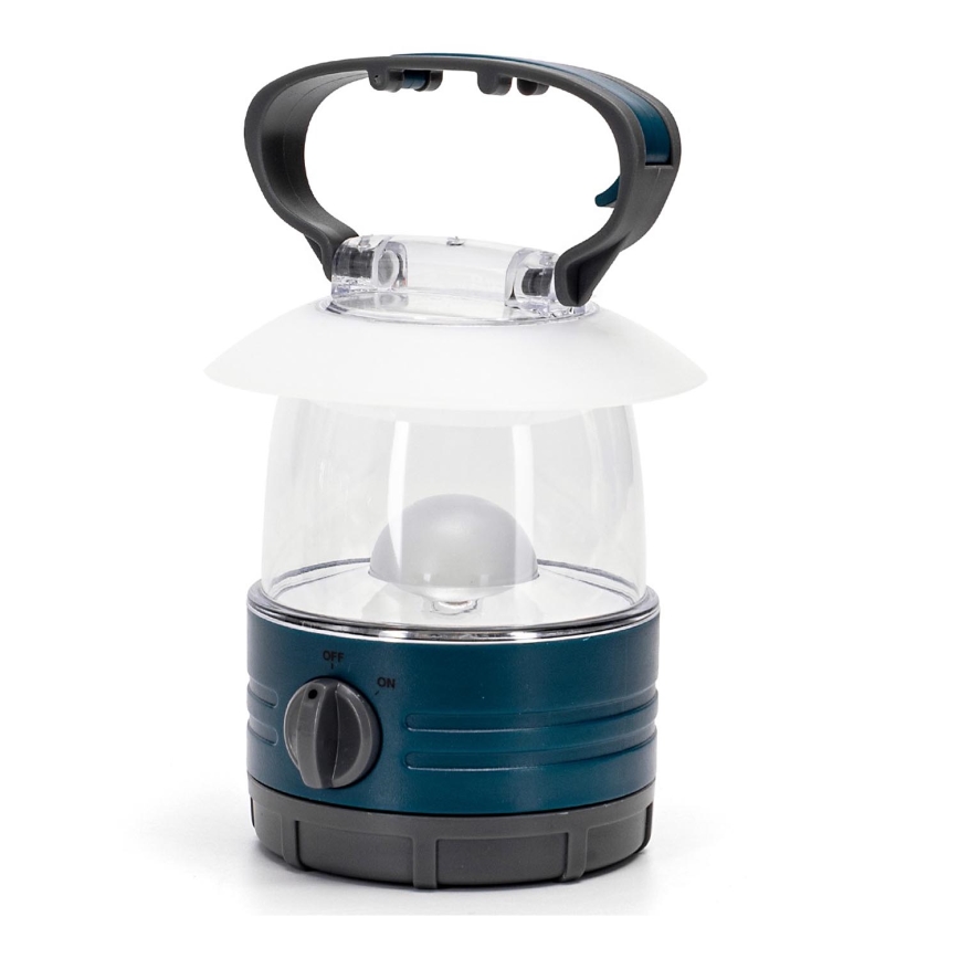 Aigostar - LED Bärbar camping lampa LED/4xAA blå