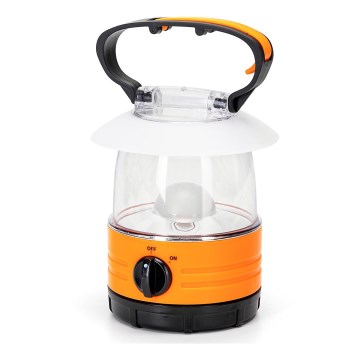 Aigostar - LED Bärbar camping lampa LED/4xAA orange