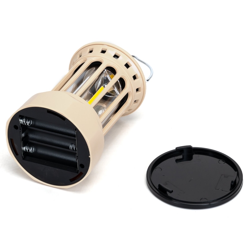Aigostar - LED Bärbar uppladdningsbar camping lampa LED/2W/3,7V 1200mAh