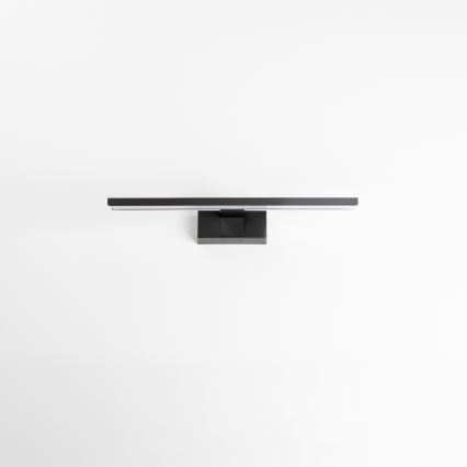Aigostar - LED belysning för badrumsspegel LED/8W/230V 4000K 40 cm IP44 svart