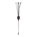 Aigostar - LED dekorativ solcellslampa LED/0,04W/1,2V 68,5cm 300 mAh 2700K IP44