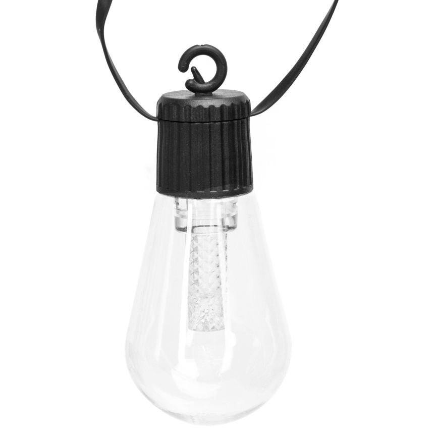 Aigostar - LED dekorativ utomhusslinga 10xLED/8m IP44 kall vit