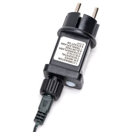 Aigostar - LED dekorativ utomhusslinga 10xLED/8m IP44 kall vit