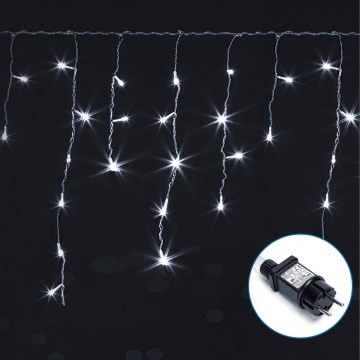 Aigostar - LED dekorativ utomhusslinga 75xLED/6W/230V 15x0,6m IP44 kall vit