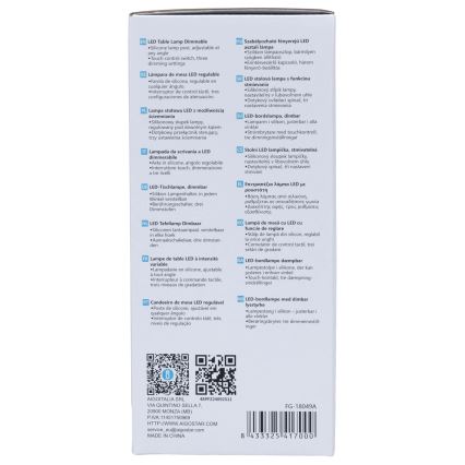 Aigostar - LED Dimbar bordslampa LED/4W/5V 4000K