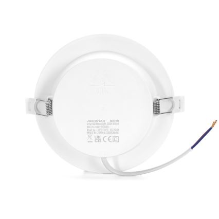 Aigostar - LED Dimbar infälld lampa LED/9W/230V d. 14,5 cm Wi-Fi