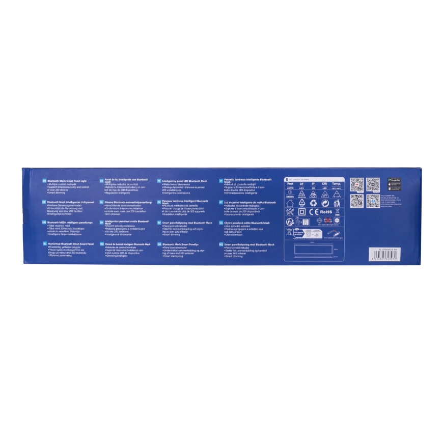 Aigostar - LED dimbar infälld panel MESH LED/36W/230V 2700-6500K 120x30 cm