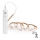 Aigostar - LED Dimbar slinga med sensor 1m LED/2W/4xAAA 3000K IP65