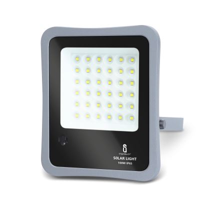 Aigostar - LED Dimbar solcellsstrålkastare LED/100W/3,2V IP65 10000 mAh + fjärrkontrol