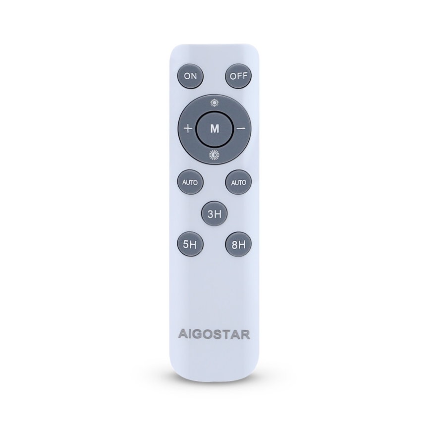 Aigostar - LED Dimbar solcellsstrålkastare LED/100W/3,2V IP65 10000 mAh + fjärrkontrol