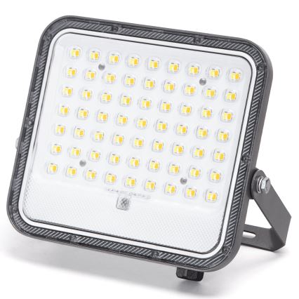 Aigostar - LED Dimbar solcellsstrålkastare LED/100W/3,4V 3000/4000/6500K IP66 + fjärrkontroll