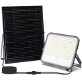 Aigostar - LED Dimbar solcellsstrålkastare LED/200W/3,4V 3000/4000/6500K IP66 + fjärrkontroll