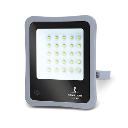 Aigostar - LED Dimbar solcellsstrålkastare LED/50W/3,2V IP65 6000 mAh + fjärrkontrol