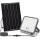 Aigostar - LED Dimbar solcellsstrålkastare med sensor LED/120W/3,4V 6500K IP66 + fjärrkontroll