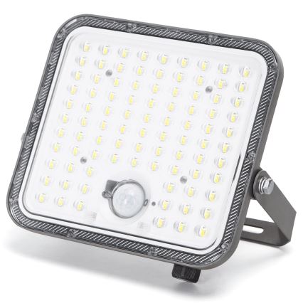 Aigostar - LED Dimbar solcellsstrålkastare med sensor LED/120W/3,4V 6500K IP66 + fjärrkontroll