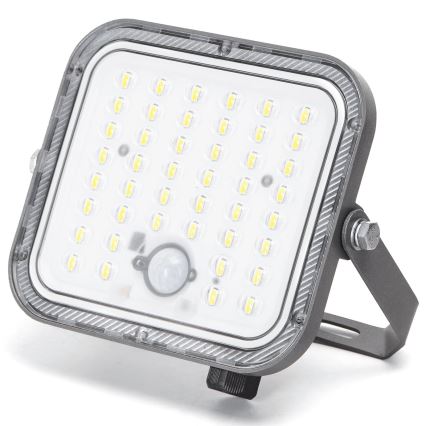 Aigostar - LED Dimbar solcellsstrålkastare med sensor LED/80W/3,4V 6500K IP66 + fjärrkontroll