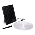 Aigostar - LED Dimbar solcellsstrip LED/20W/3,2V 20 m 6500K IP65 + fjärrkontroll