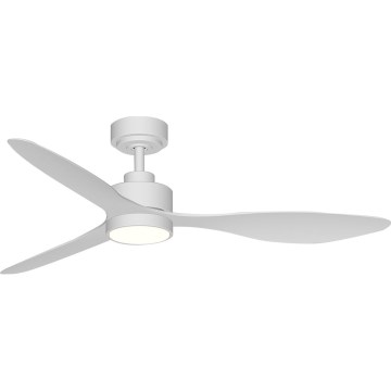Aigostar - LED Dimbar takfläkt LED/20W/230V 2700-6500K 132cm vit + fjärrkontroll